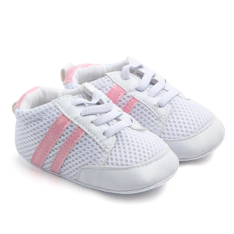 Zapatos de bebé, zapatillas deportivas para recién nacidos, primeros caminantes, zapatos para bebés recién nacidos niño o niña de 0 a 18 meses
