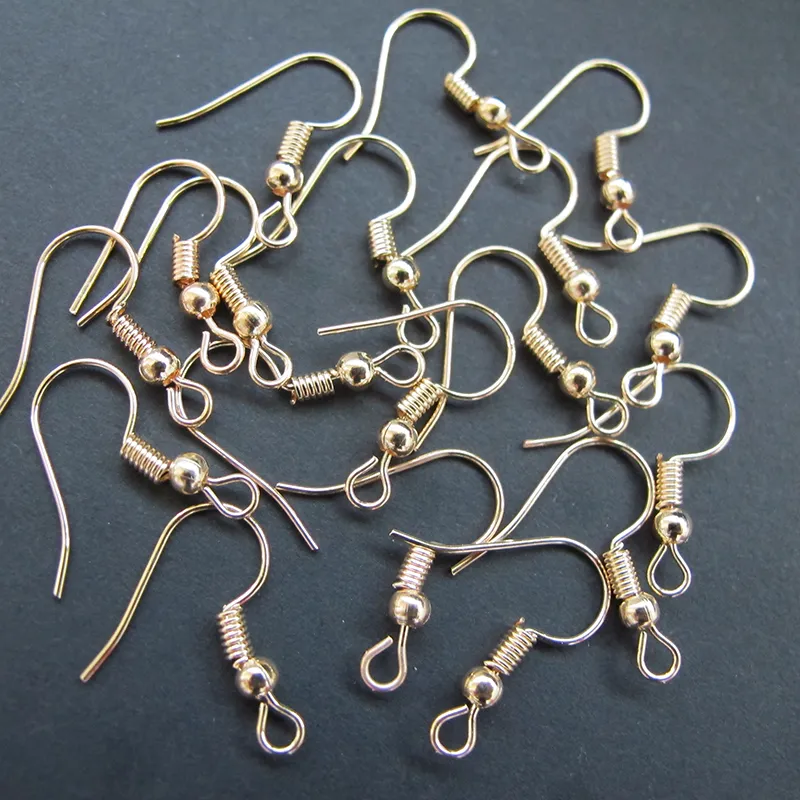 DIY Earring Parts Earrings Clasps Hooks Findings Component DIY Jewelry Making Accessories Alloy Hook Ear Wire Jewelry Wholesale