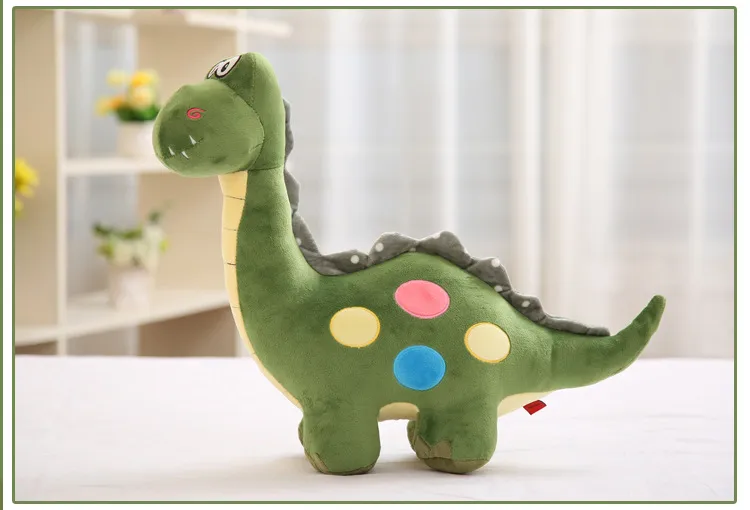 Динозавр Фаршированные плюшевые животные игрушки детские подарки 35см мягкие динозавры куклы 3 цвета для детей