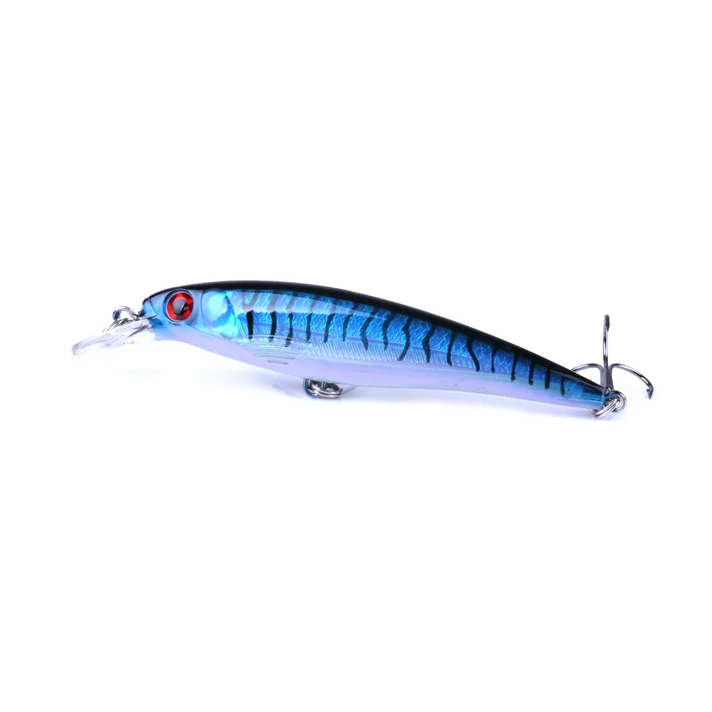 new minnow lures fishing tackle 11CM-13 4G 4#hooks Diving Depth plastic fishing luresMI027260k