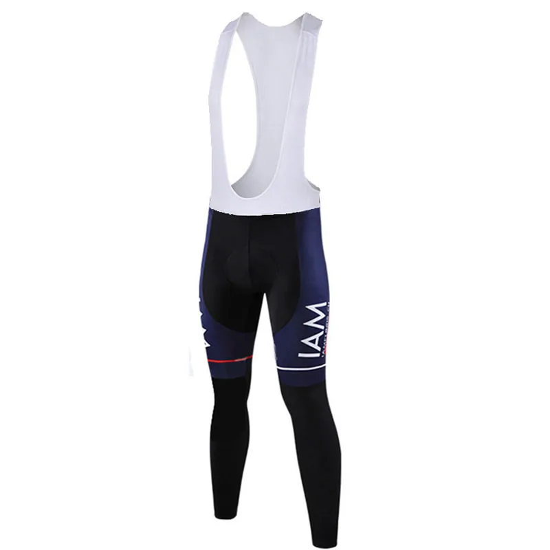 IAM Team Cycling Long Rleeves Jersey BIB Sets Sets Mountain Bike Sportswear Ubrania MTB Rowerowe odzież U72318244R