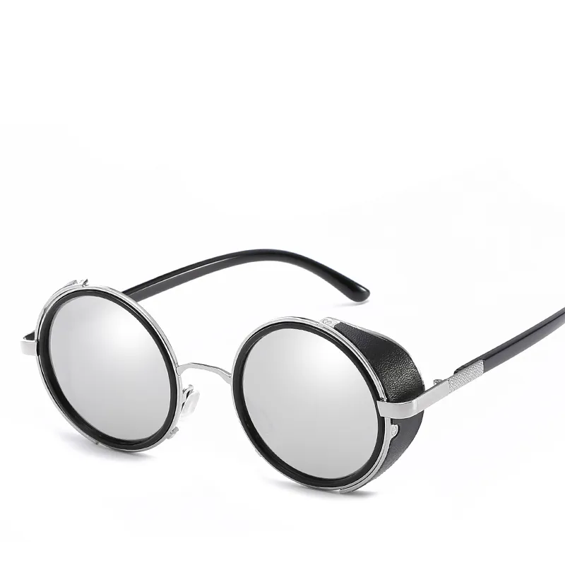 Designer popolari occhiali da sole polarizzati uomini e donne tendenze uomini retrò occhiali da sole rotondi scudiali oculari UV 400 lente226h