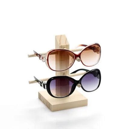 New Sun Glasses Eyeglasses Wood Display Stands Shelf Glasses Display Show Stand Holder Sunglasses Frames Rack Nine Sizes Can Choos209W