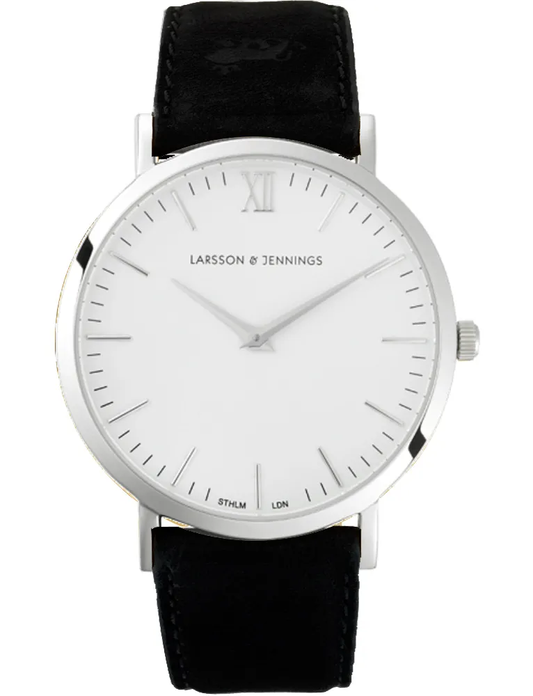 Nouvelle mode marque de luxe montres pour femmes larsson jennings tenue décontractée montre à quartz en cuir bracelet en acier inoxydable Sport Watches277d