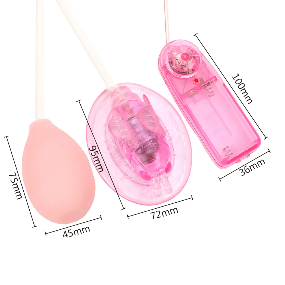 IKOKY papillon vibrateur clitoris et souffle ventouse vibrant jouets sexuels pour femmes pompe à chatte stimulateur de clitoris érotique produits pour adultes S1018