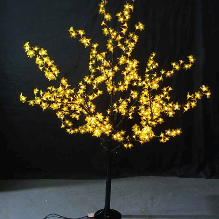 Świąteczne Święta LED Blossom Tree Light żarówki LED 1 5m Wysokość 110 220V 7 Kolory dla opcji RainProof245J