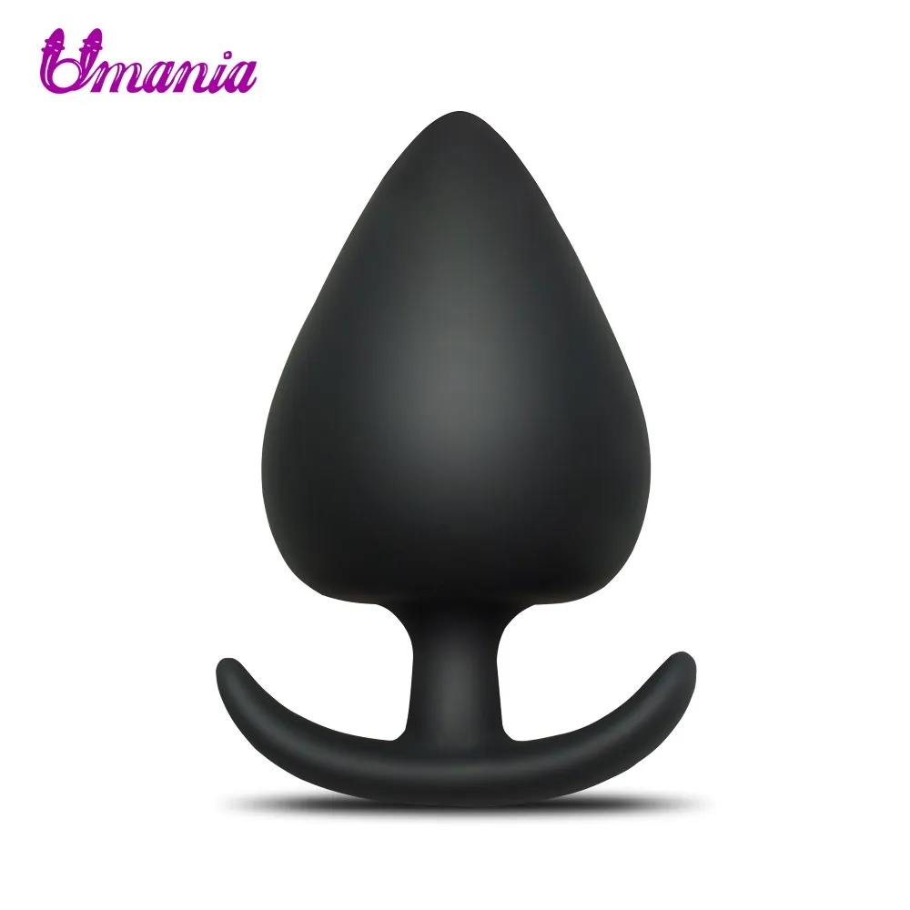 Sexy Black Silicone Anal Plug massage Adult Sex Toys For Women Or Man Gay,Anal But Plug Set,Buttplug Or Butt Plugs Sex Products (2)