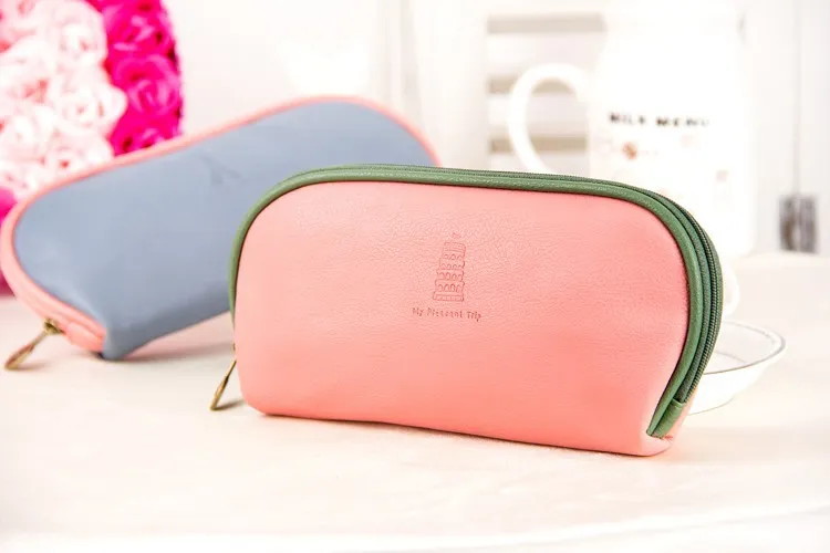 Whole New Arrival fashion design women wash bag large capacity cosmetic bags makeup toiletry bag Pouch travel bags customs des2323
