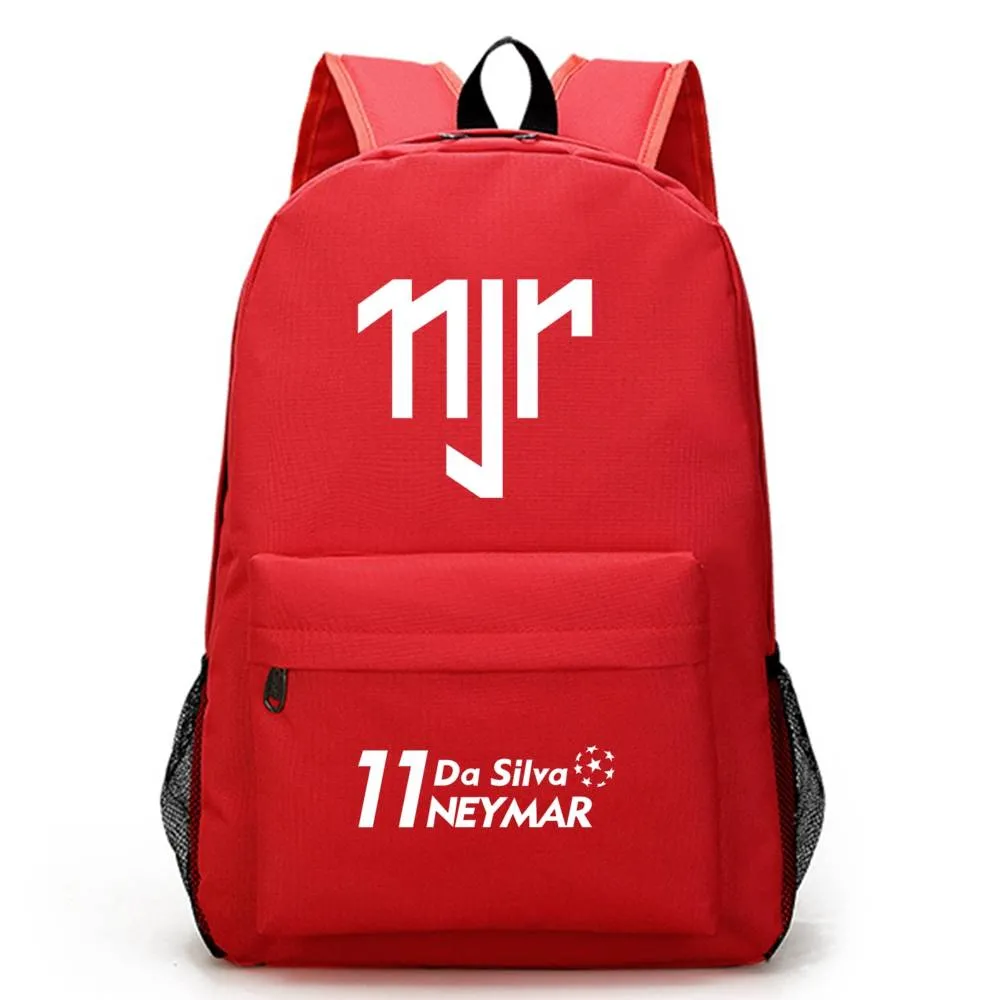 Neymar JR Canvas Backpack Men Women Women Backpacks Bag Boy Girl School Bag for Teenagers Foot Ball Rucksack Mochila Escolar275x