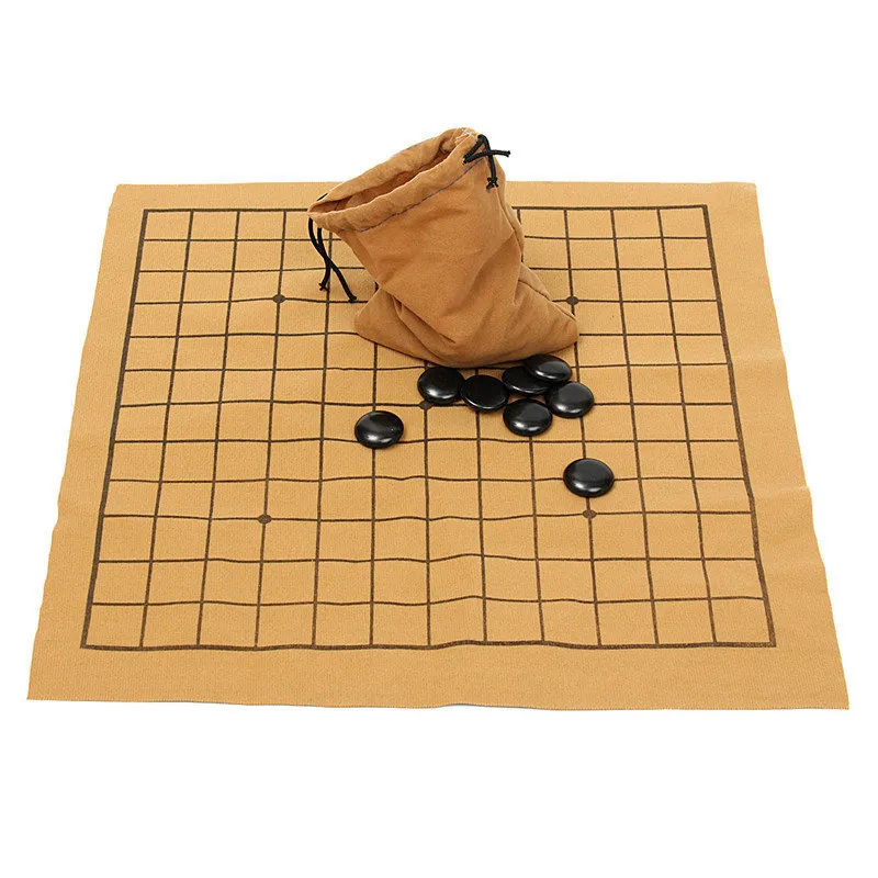 Best Deal Fun Family Games Go Bang Chess Set Suede Leather Sheet Board Children Educational Entertainment Toy