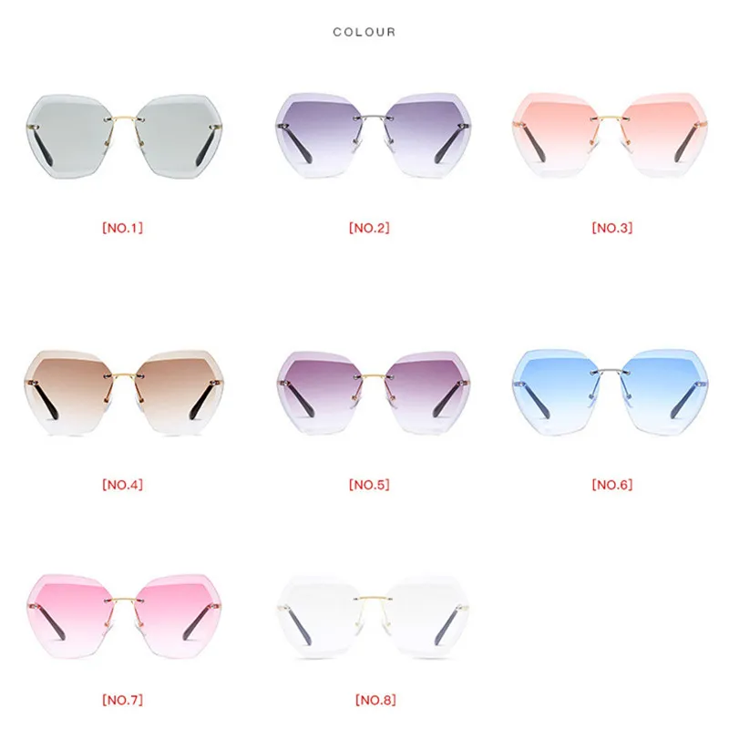 2019 Bezprzewodowe okulary przeciwsłoneczne dla kobiet okulary przeciwsłoneczne żeńskie zabytkowe okulary przeciwsłoneczne Lady okulary przeciwsłoneczne dla kobiet237T