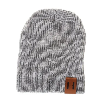 Chapeau d'hiver pour enfants, fille et garçon, bonnet doux et chaud, bonnet en tricot élastique au Crochet, chauffe-oreilles décontracté pour enfants, Cap208L