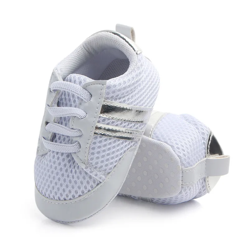 Zapatos de bebé, zapatillas deportivas para recién nacidos, primeros caminantes, zapatos para bebés recién nacidos niño o niña de 0 a 18 meses