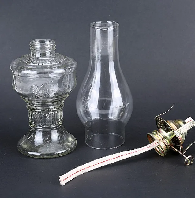 32 cm KEROSTEN TABELL LAMP Vintage Retro Buddha Glass Oil Light Wedding Festival Dekorationslampor Hög kapacitet Hög kvalitet274F