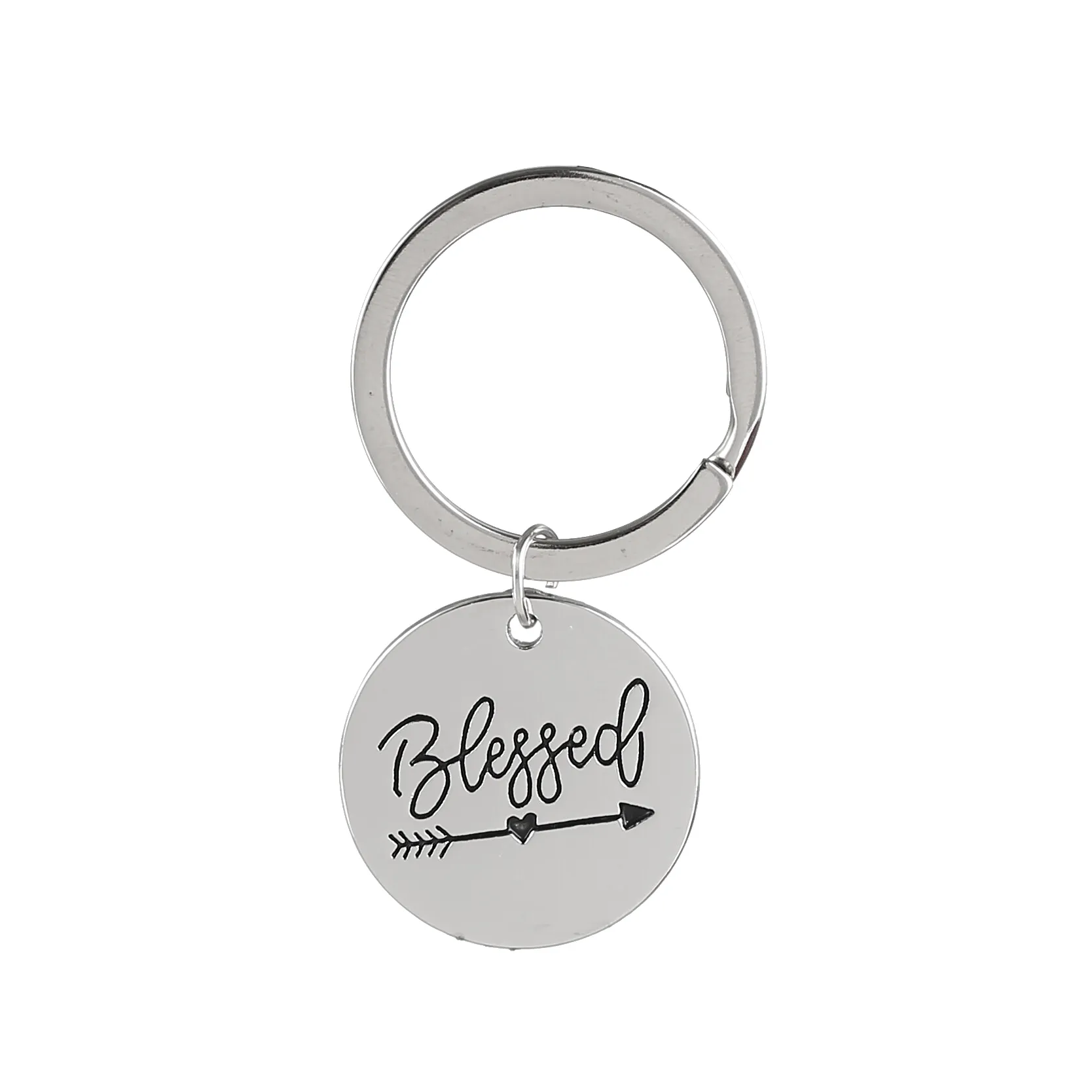 / nouvelle arrivée collier BÉNI Inspirational Motivation Gravé Charms Collier pendentif collier pour ami Bijoux gif274S