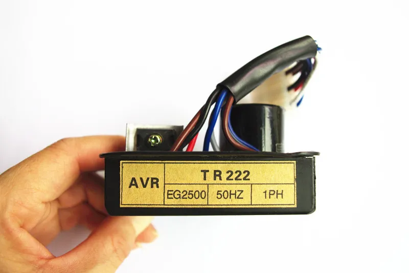2KW AVR TR222 för Honda EG2500 EG2200 EG2000 EG1800 EG1400 EM1600 EB1800 Generator Automatisk spänningsregulator Rektifier TR212256S