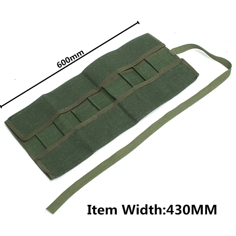 Армейский зеленый японский пакет для хранения бонсай, рулонная сумка, инструменты для ремонта сада, плоскогубцы, ножницы, холст, набор инструментов, чехол для хранения Bags248p