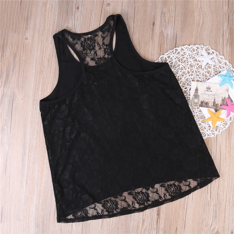 Hot Mother and Daughter Clothes Tank Tops Black Lace Lettered Classy with A Side Of Sassy T shirts Summer Matching Family Outfits Vest