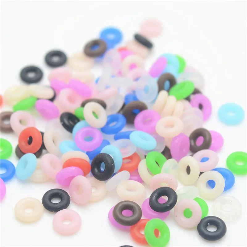 Stretchy Silicon rubber beads Plastic Spacer for bracelet necklace DIY jewelry making Wholesale Factory Price
