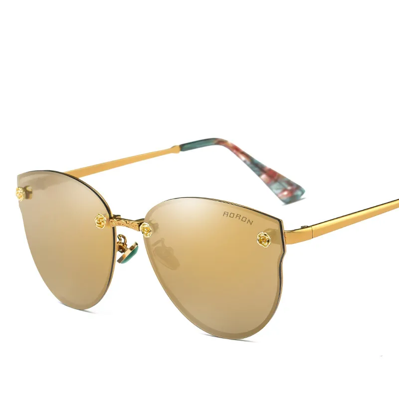 Óculos de sol polarizados de alta qualidade, óculos de sol personalizados, cor, moldura, reparo, óculos de sol, homens e mulheres, maré, 288r