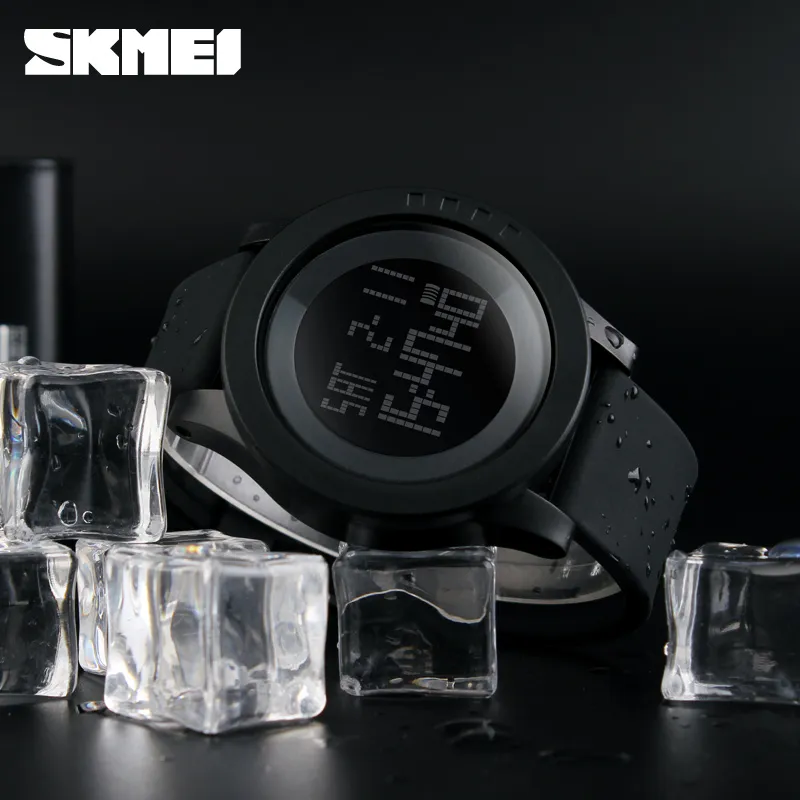 SKMEI Men's Outdoor Sports Watch Men LED Digital Wristwatches Male Waterproof Alarm Chrono Calendar Fashion Casual Watch 1142214N