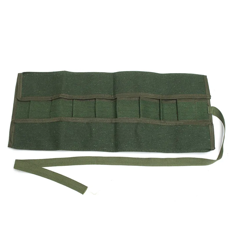 Армейский зеленый японский пакет для хранения бонсай, рулонная сумка, инструменты для ремонта сада, плоскогубцы, ножницы, холст, набор инструментов, чехол для хранения Bags248p