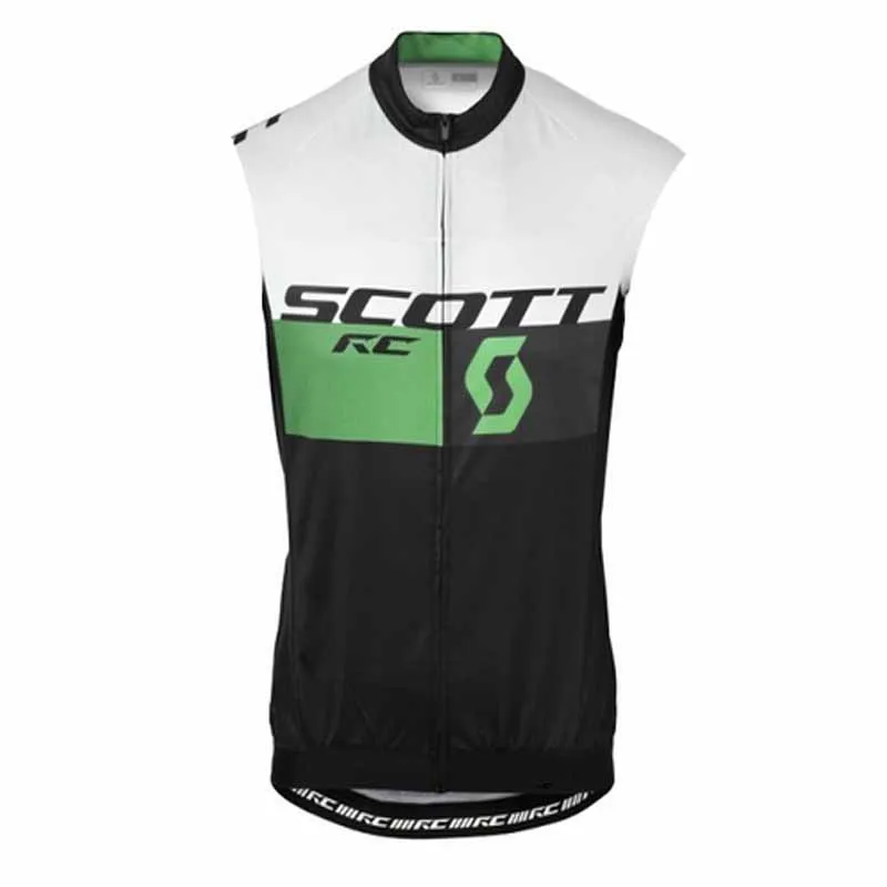 SCOTT Team ciclismo Maglia senza maniche mtb Bike Top Gilet da corsa su strada Uniforme sportiva estiva Camicie da bicicletta traspirante Ropa C304a