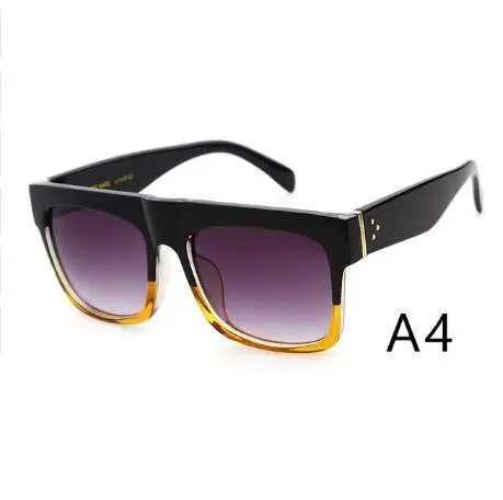 ADEWU -Marke Deisgn Neue Sonnenbrille Frauen Modestil Kim Kardashian Sonnenbrillen für Frauen Square UV400 Sonnenbrille 214i