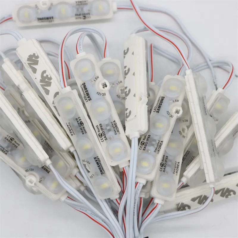 SMD 5630 5730 3LED LED MODULES FOR LED Store Front Window Led Module Light Sign Bar Injection IP68 Waterproof Strip Light334h