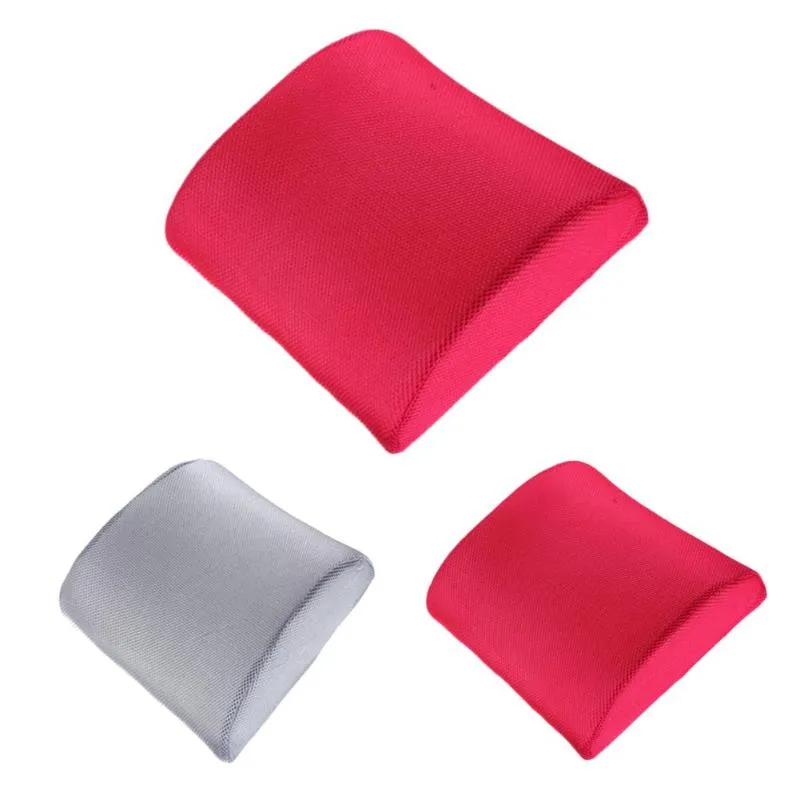 Memory Foam Lumbar Back Ache Pain Cushion Support Cushion Pillow for Car Auto Seat Office Chair Orthopedic Seat