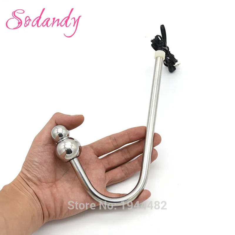 Bipolar Electrode Electro Stimulation Prostate Stimulator Stainless