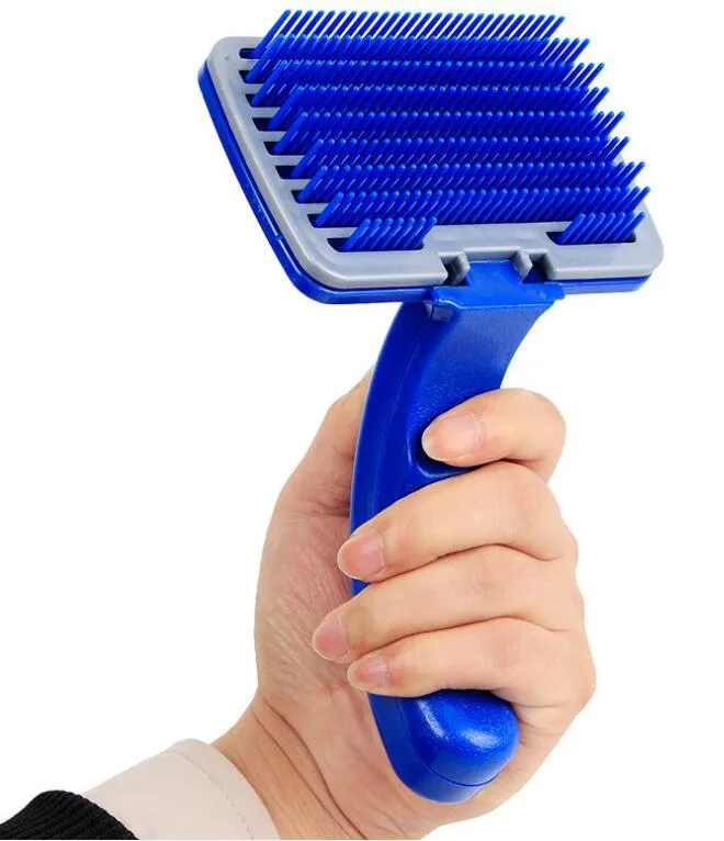 Brosse pour animaux de compagnie, peigne pour chien et chat, épilation, poils longs et courts, toilettage pour chiens, outil de démêlage des bords