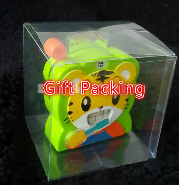 carrés en plastique transparent PVC boîtes transparentes étanche boîte-cadeau PVC étuis de transport boîte d'emballage pour enfants cadeau bijoux bonbons toy296m