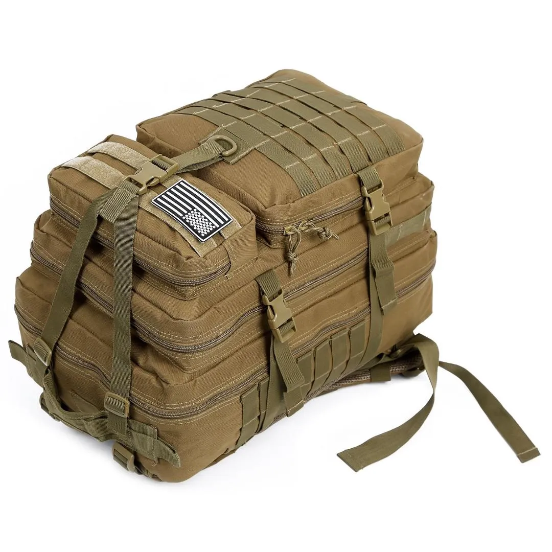 JHD 34L Tactical Assault Pack Rugzak Leger Molle Waterdichte Bug Out Bag Kleine rugzak voor buiten wandelen Camping HuntingKha2902