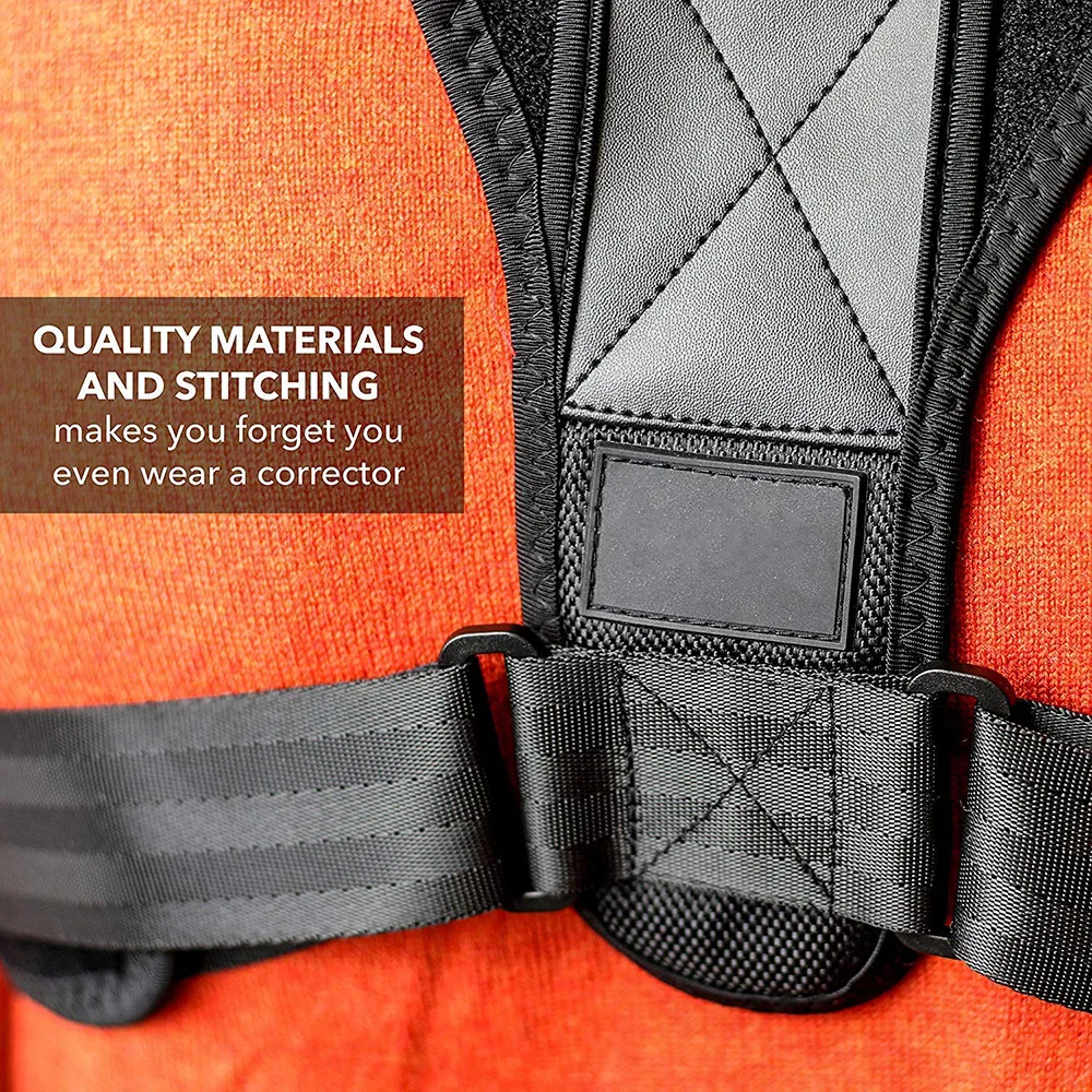 Upper Back Posture Corrector Clavicle Support Belt Back Straight Slouching Corrective Posture Correction Spine Braces Supports Hea2895033