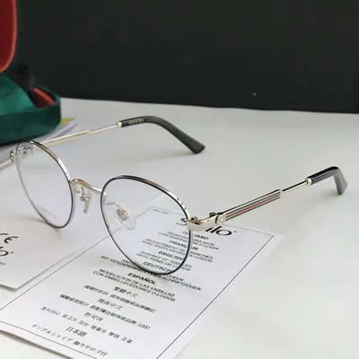 Gold 0290o Round Eyeglasses Glasses Frame clear lens glasses mens shades eye glasses frames New with Box293i