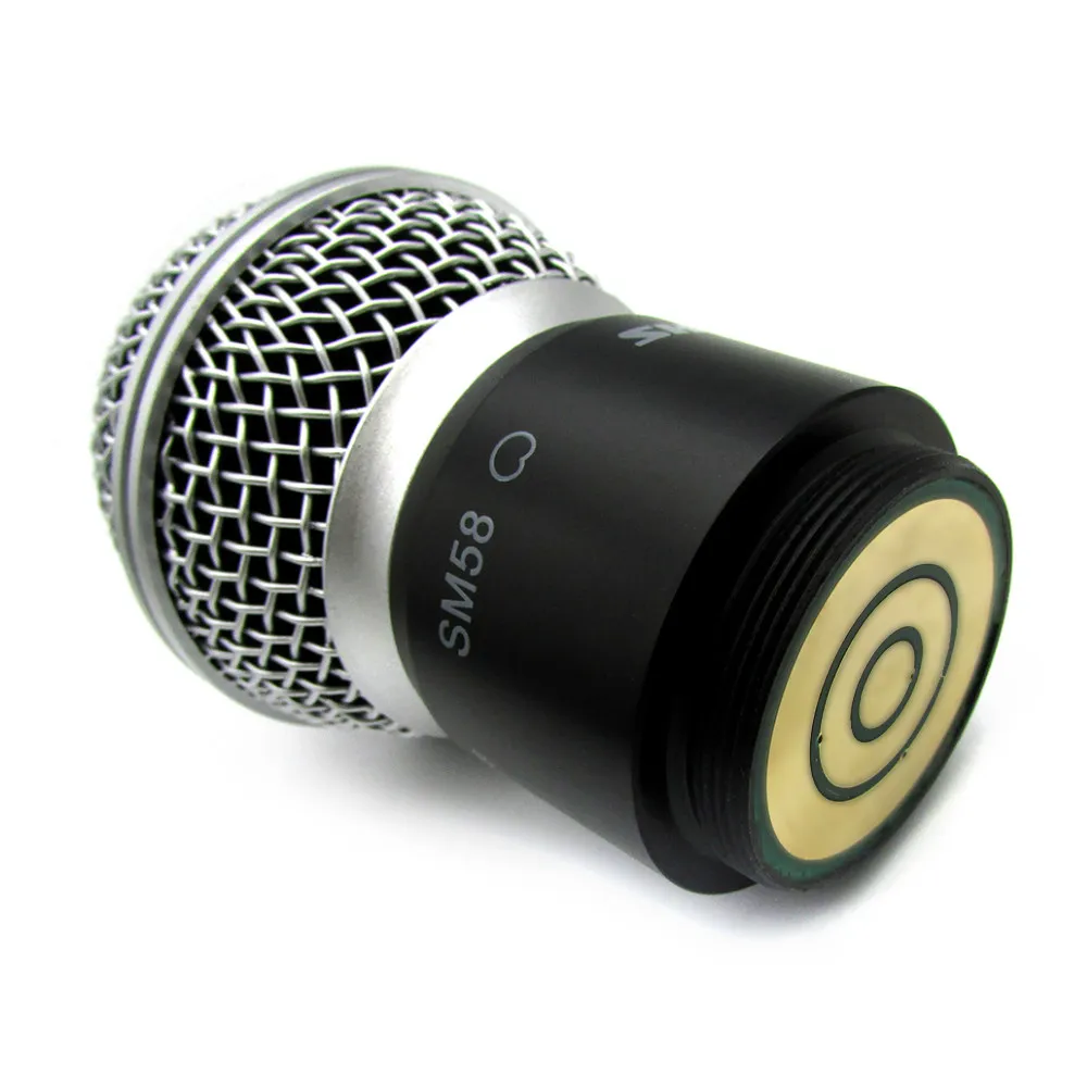 Capsule de remplacement pour Microphone sans fil, 2 pièces, tête Assy pour sm 58 sm 58lC slx24, système 1897335