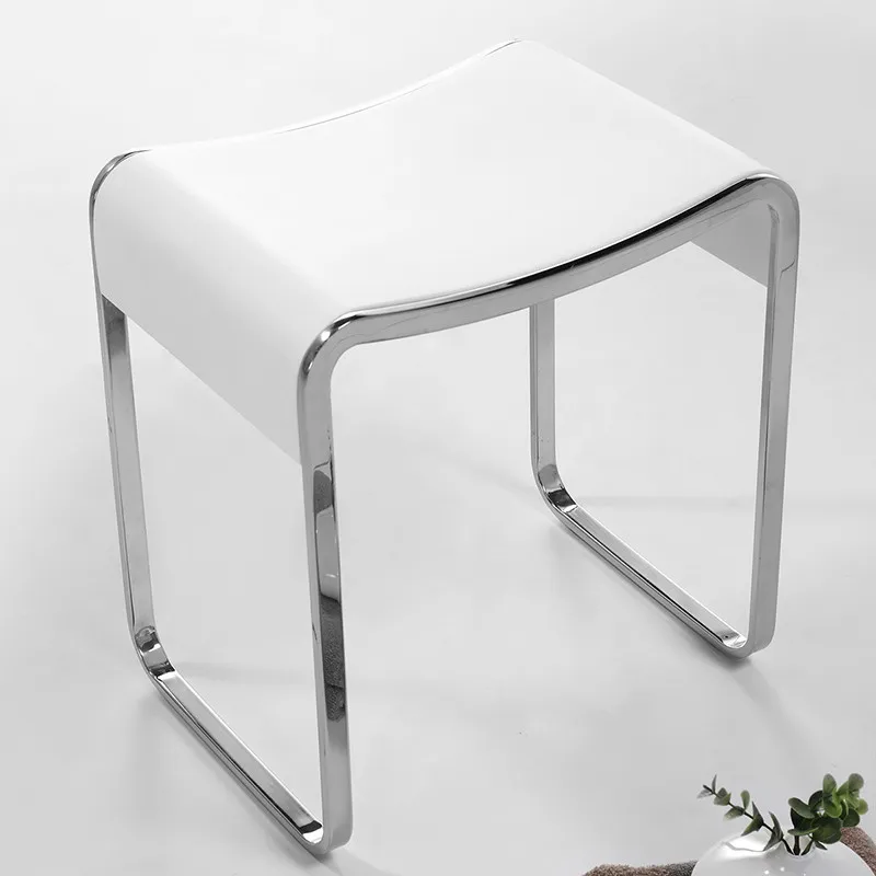 Solid Surface Stone Furniture Hocker Bank Stuhl Badezimmer Dampfduschsitz 16 x 12 Zoll SW140211E