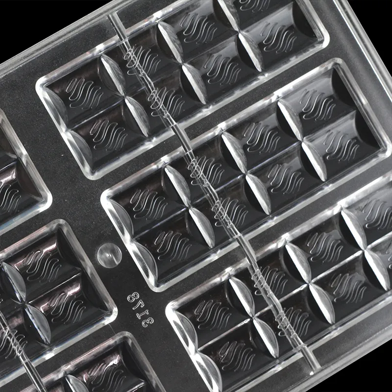 DIY Polykarbonatchokladkakor Mögelkakor Dekoration bakverk Bakningsskål Konfektterverktyg Choklad godis mögel167d