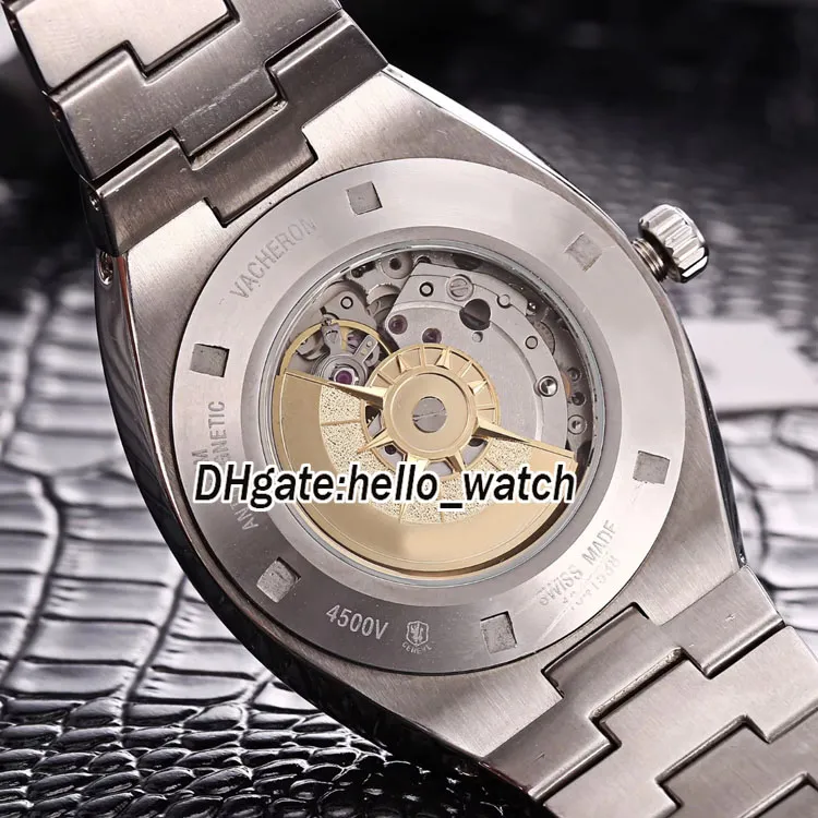 42 mm zagraniczna data 4500V 110A-B146 Japonia Miyota Automatyczna męska zegarek brązowy tarcza srebrna obudowa ss stalowe zegarki sportowe Sapphire 179m 179m