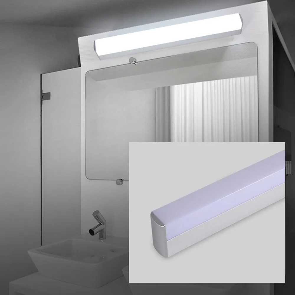 Moderne LED-Spiegelleuchte 12W 16W 22W Arbeitszimmer Lesezimmer Nachttisch-LED-Wandleuchte 85-265V Acryl-Wand-Badezimmerbeleuchtung266N