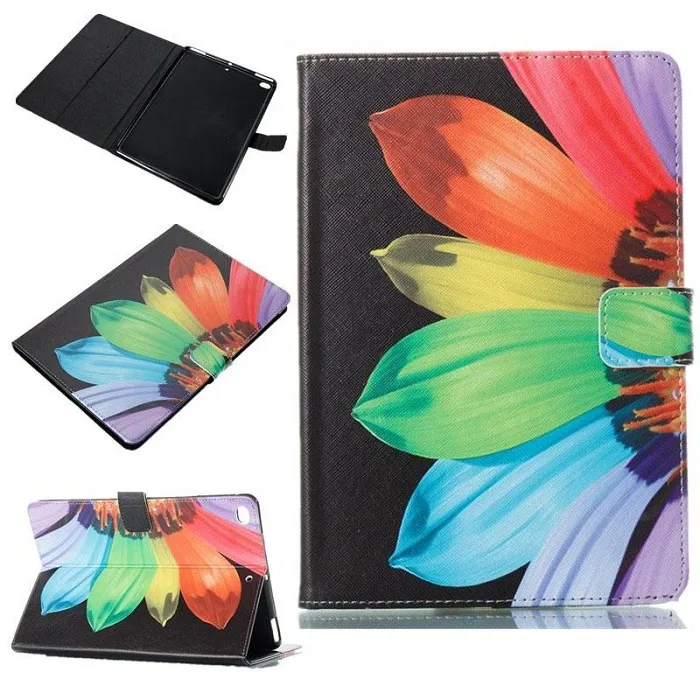 Butterfly Owl Flower PU Leather Stand Wallet Case for for iPad 10.2 inch 2019 7th Gen Mini 2345 New ipad 2017 2018 Samsung Tab