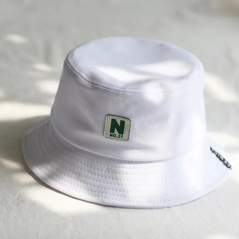Chapeau seau vert pour hommes et femmes, chapeau de pêcheur, extérieur d'été, rue, Hip Hop, danseur, coton, Panama City Hat1268U