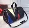 2018NEW fashion men women travel bag duffle bag Shoulder Bags luggage handbags large capacity sport bag 45CM L51858335K