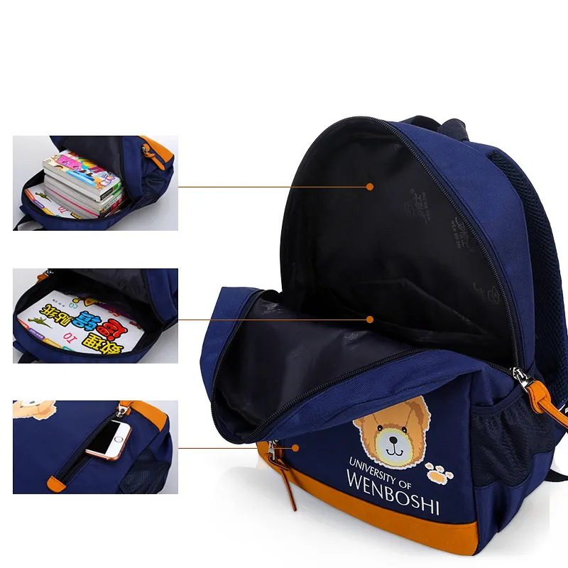Cartoon Children backpack Cute Bags for Boys Kindergarten baby kids girls Oxford School Bags Baby Girl School Backpacks Y181101077297851