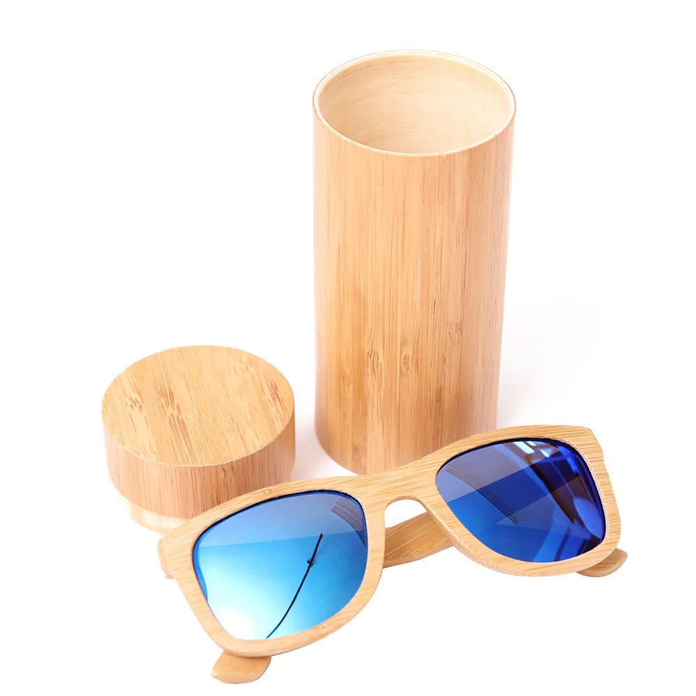 2018 новый стиль, поляризационные солнцезащитные очки в бамбуковой оправе, деревянные солнцезащитные очки для мужчин и женщин, деревянные солнцезащитные очки, бамбуковые очки, деревянные очки318Y