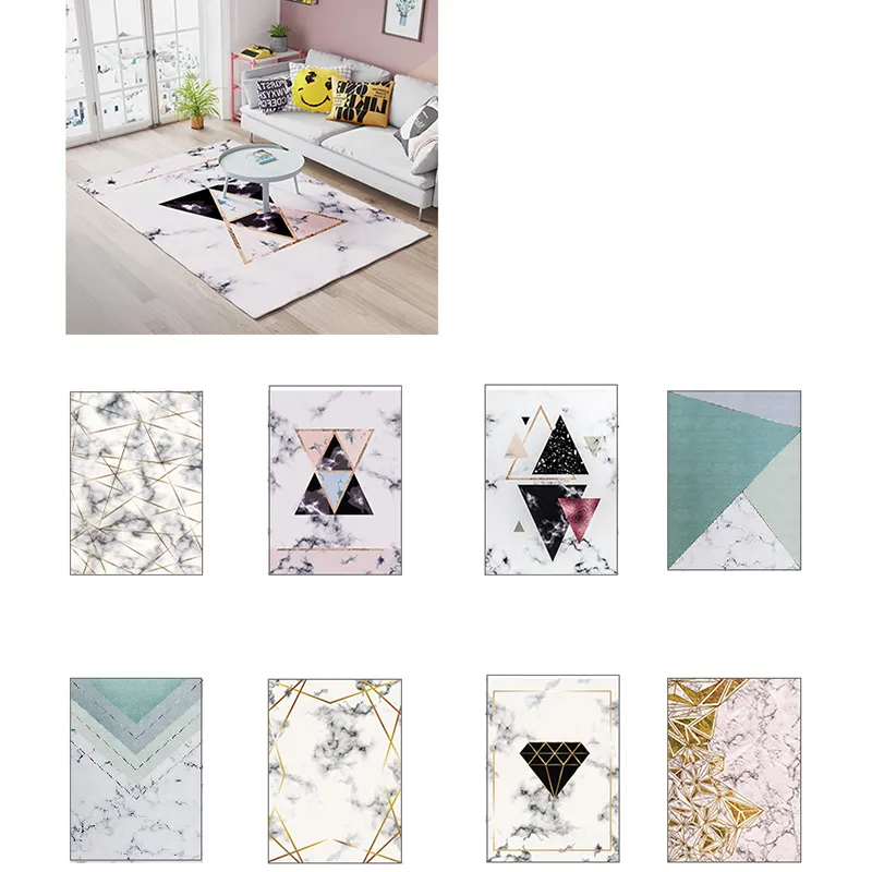 Geometric Griotte Large Carpet For Livingroom Bedroom Study Room Tapis Non-slip Chair Floor Mat Area Rugs for Living Room224q