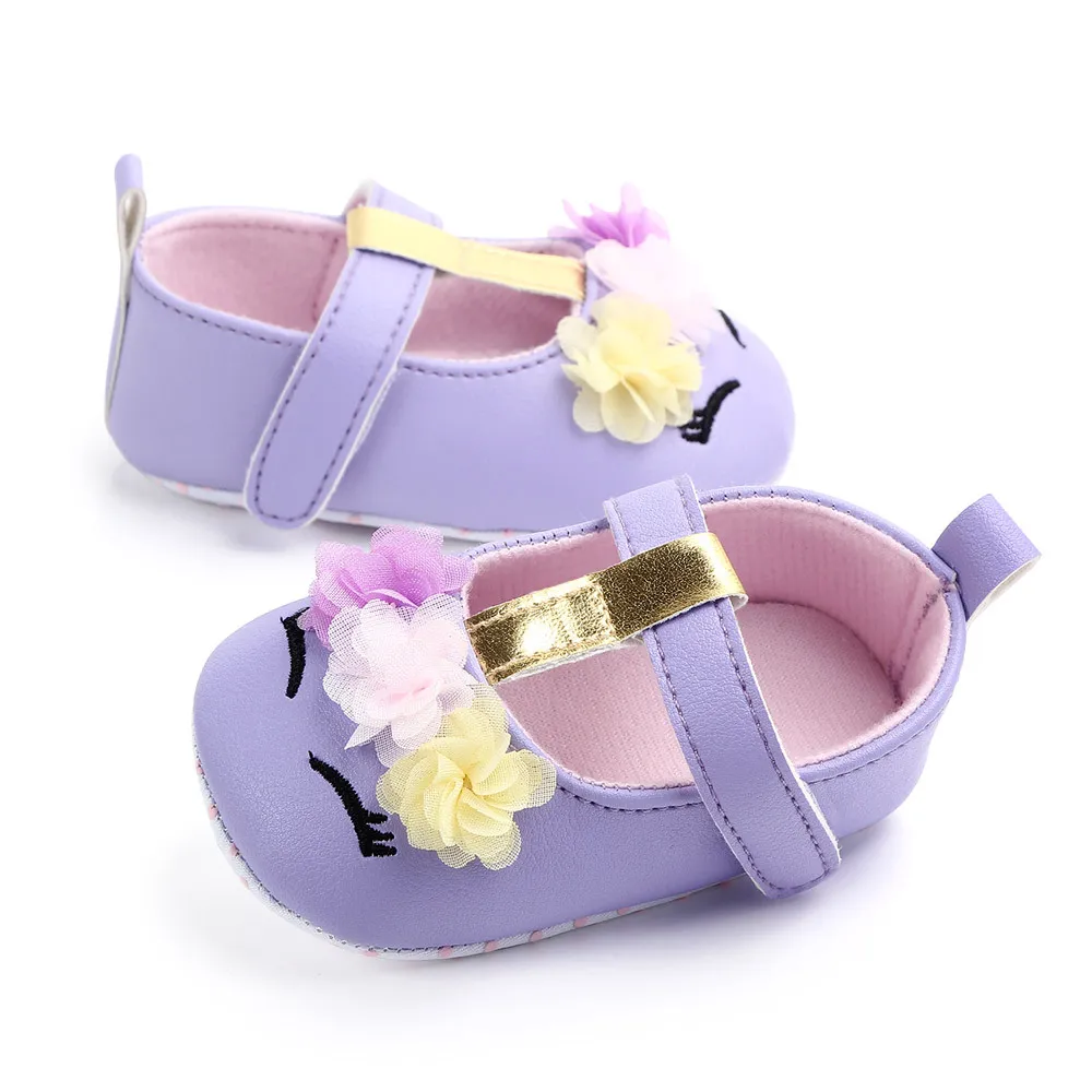SAYOYO Scarpe Neonato In Pelle Morbida Con Suola Flessibile - Colore Inviato A Sorte, Taglie 0-24 Mesi (Lunghezza 12-15 Cm)