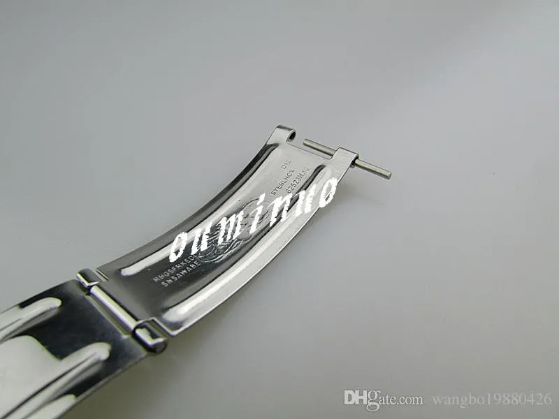 Nuovo cinturino orologio in acciaio inossidabile da 16 mm con fibbia di chiusura SOLEX Watch320J