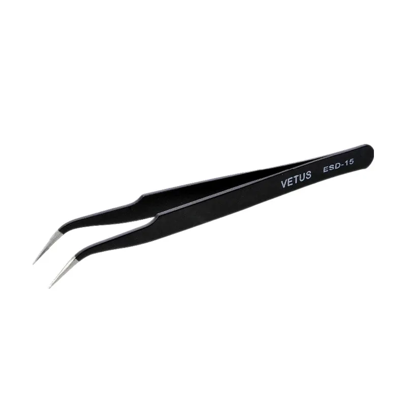 Maquiagem Profissional Stainless Steel Lashes Tweezers Makeup Ferramentas Seashine Make Up Tools Kit Eyelash Extension Tweezer Pincet VETUS